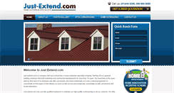 Desktop Screenshot of just-extend.com